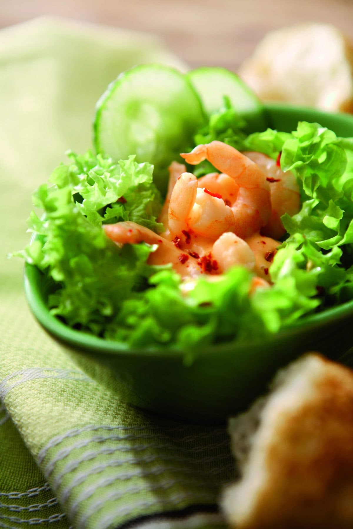 Old-fashioned prawn cocktail
