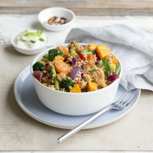 One-pan curried couscous bowls