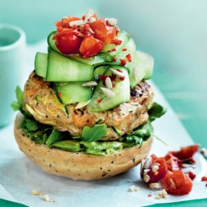 Healthy burger recipes