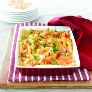 Pasta frittata bake
