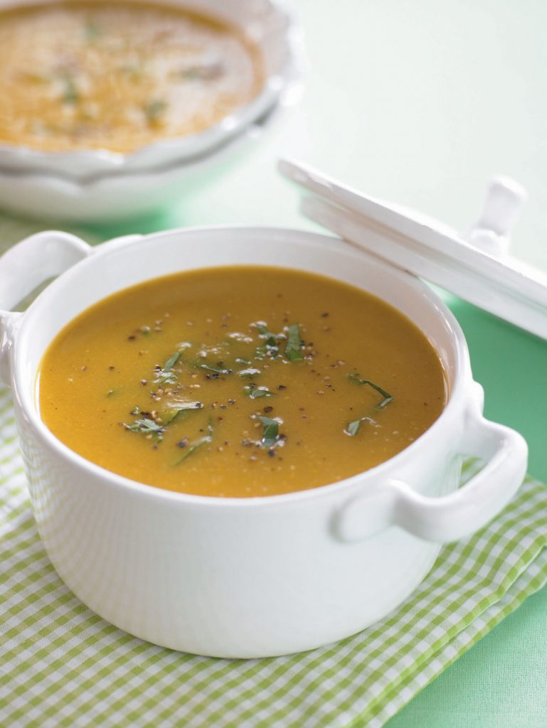 Pear and parsnip soup