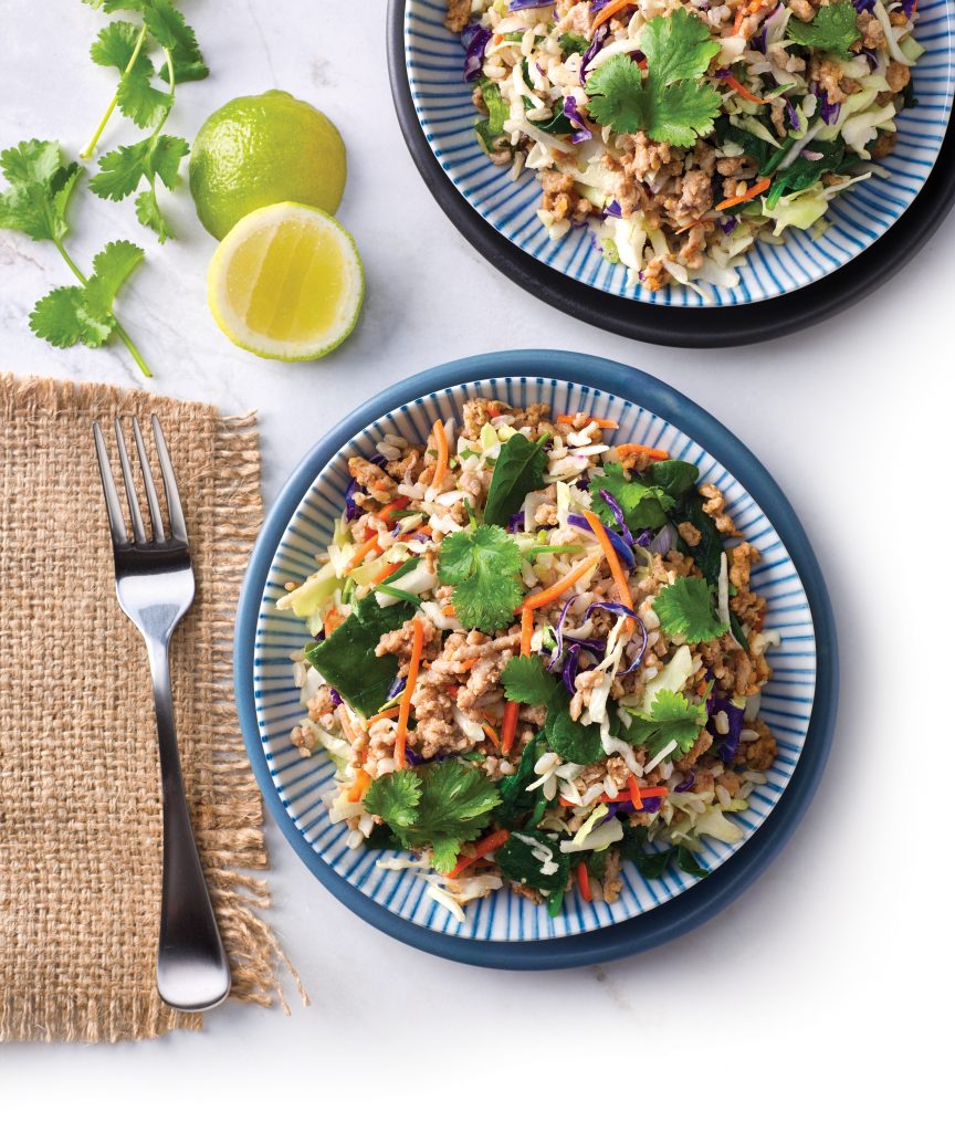 Pork satay salad Pork satay salad