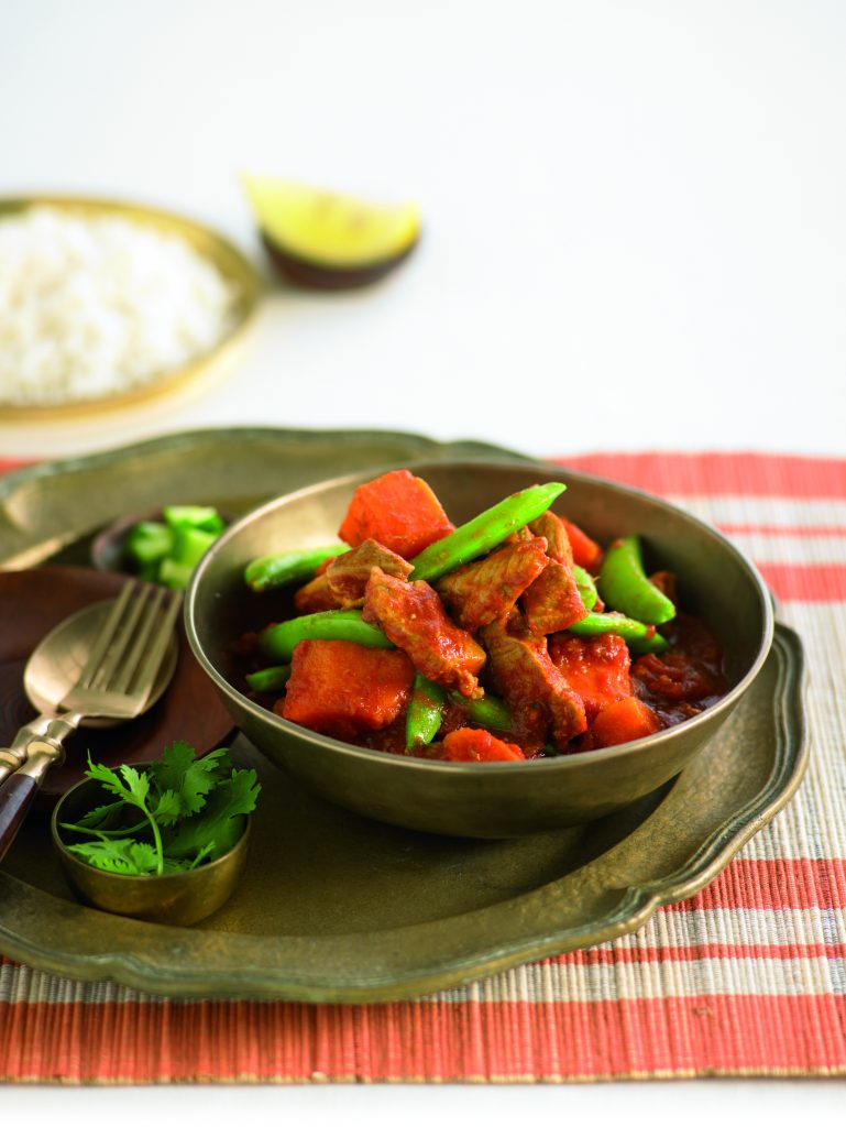 Pork and kumara curry Pork and kumara curry