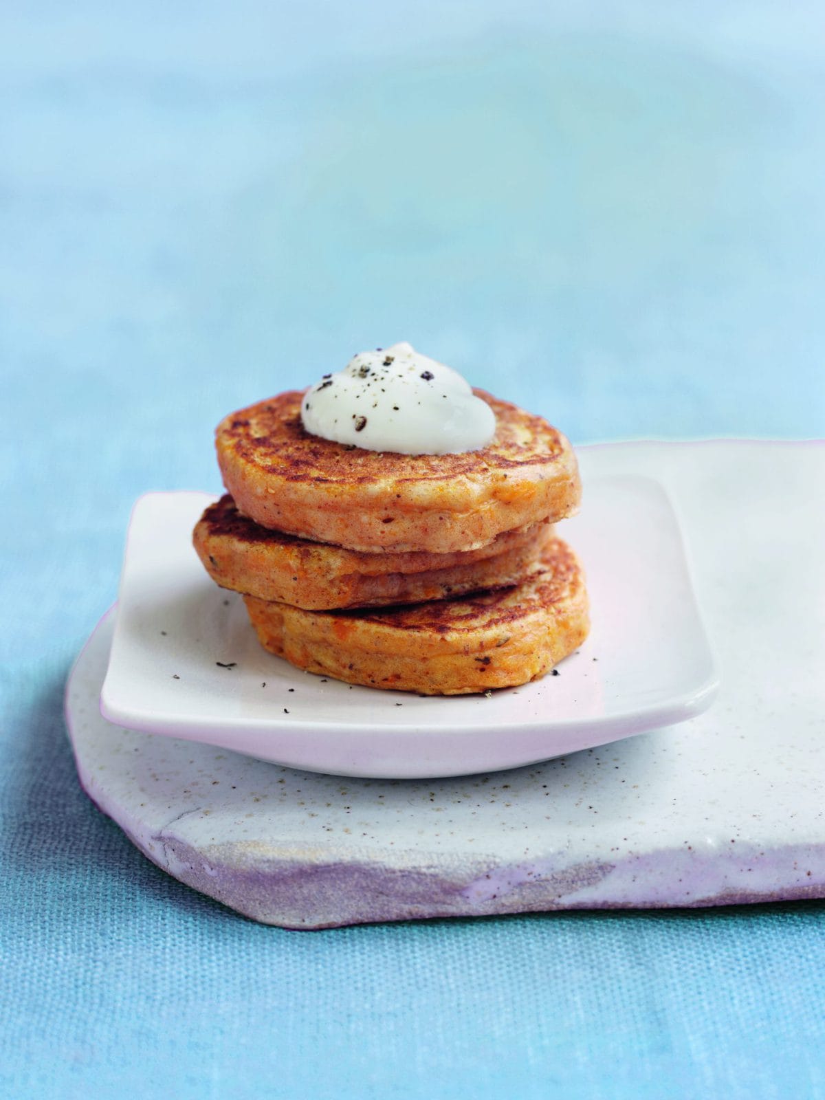 Pumpkin pikelets