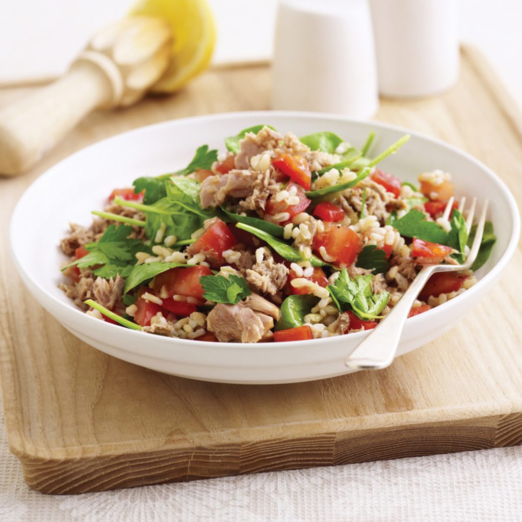 Quick tuna and rice salad Quick tuna and rice salad