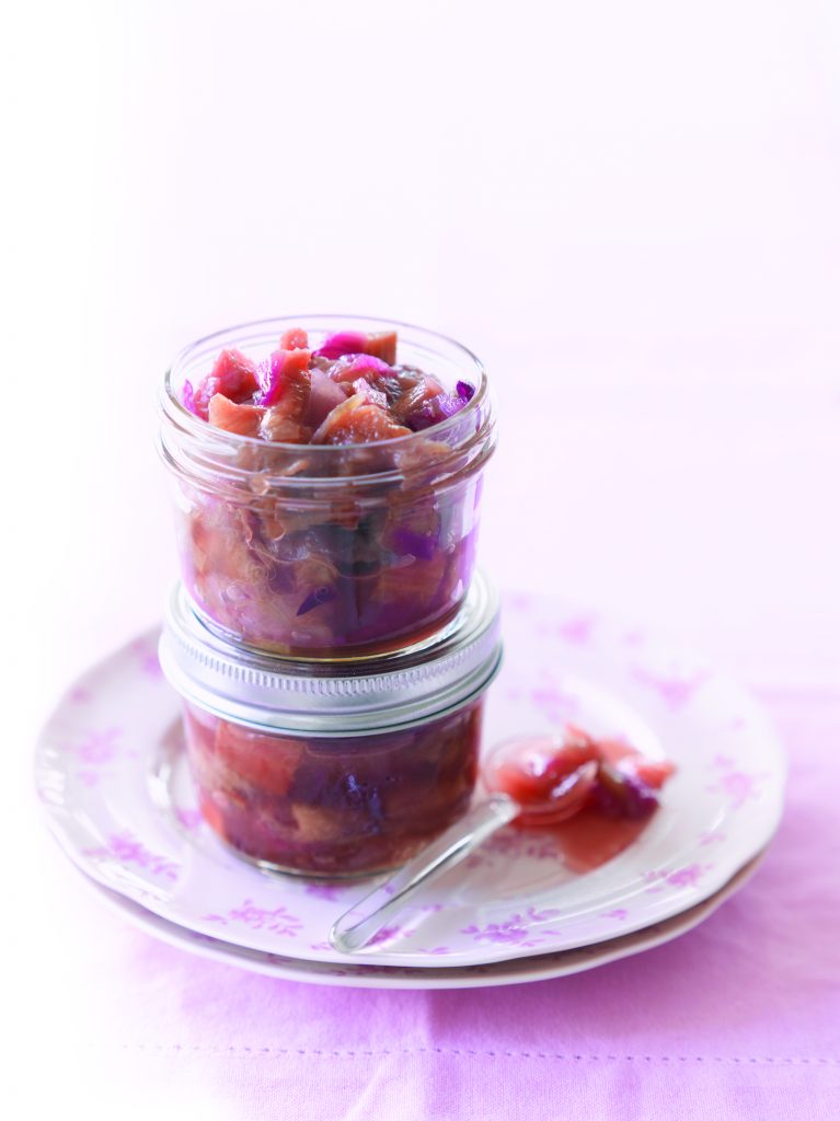 Rhubarb chutney Rhubarb chutney