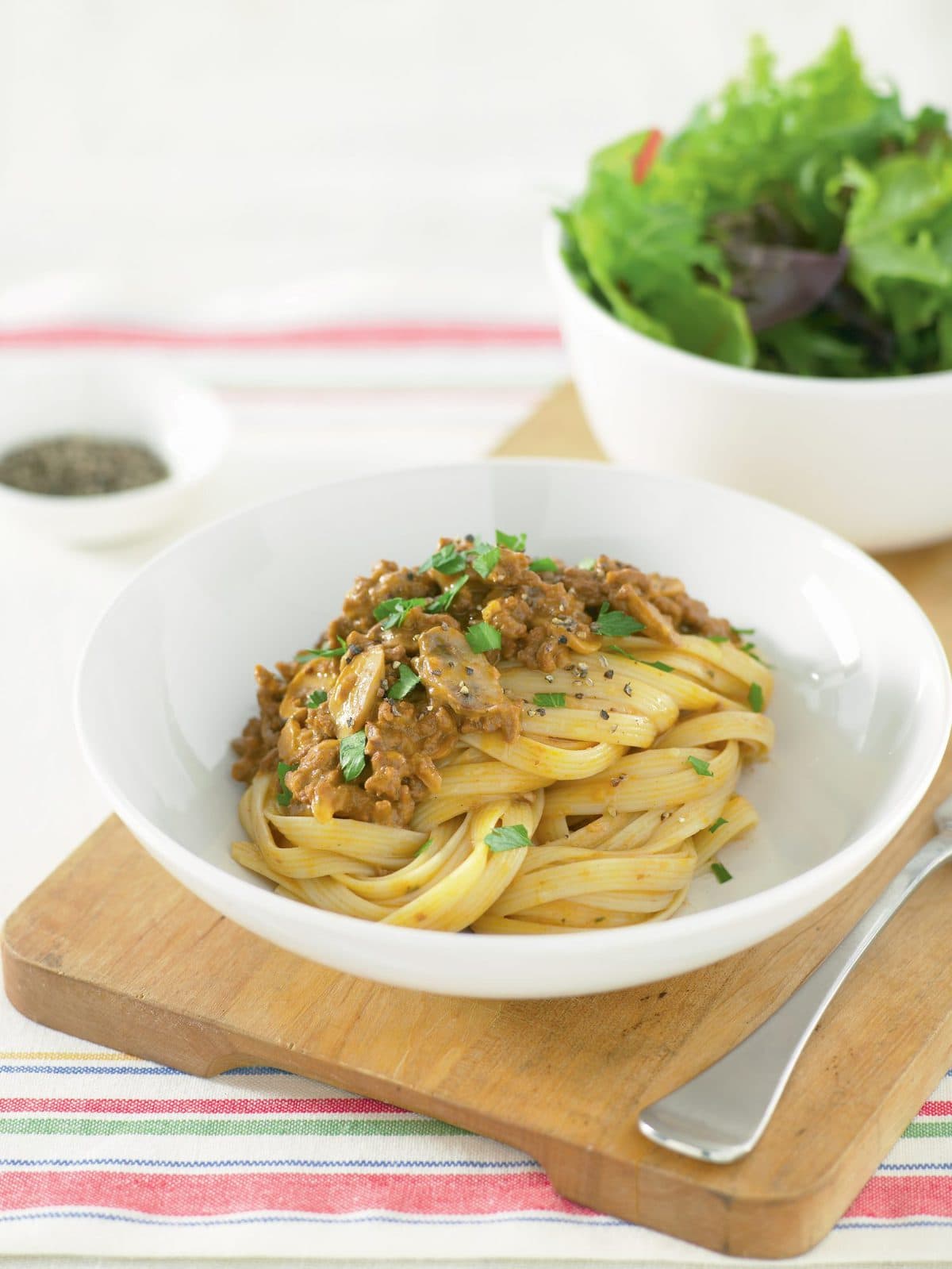 Rich beef stroganoff