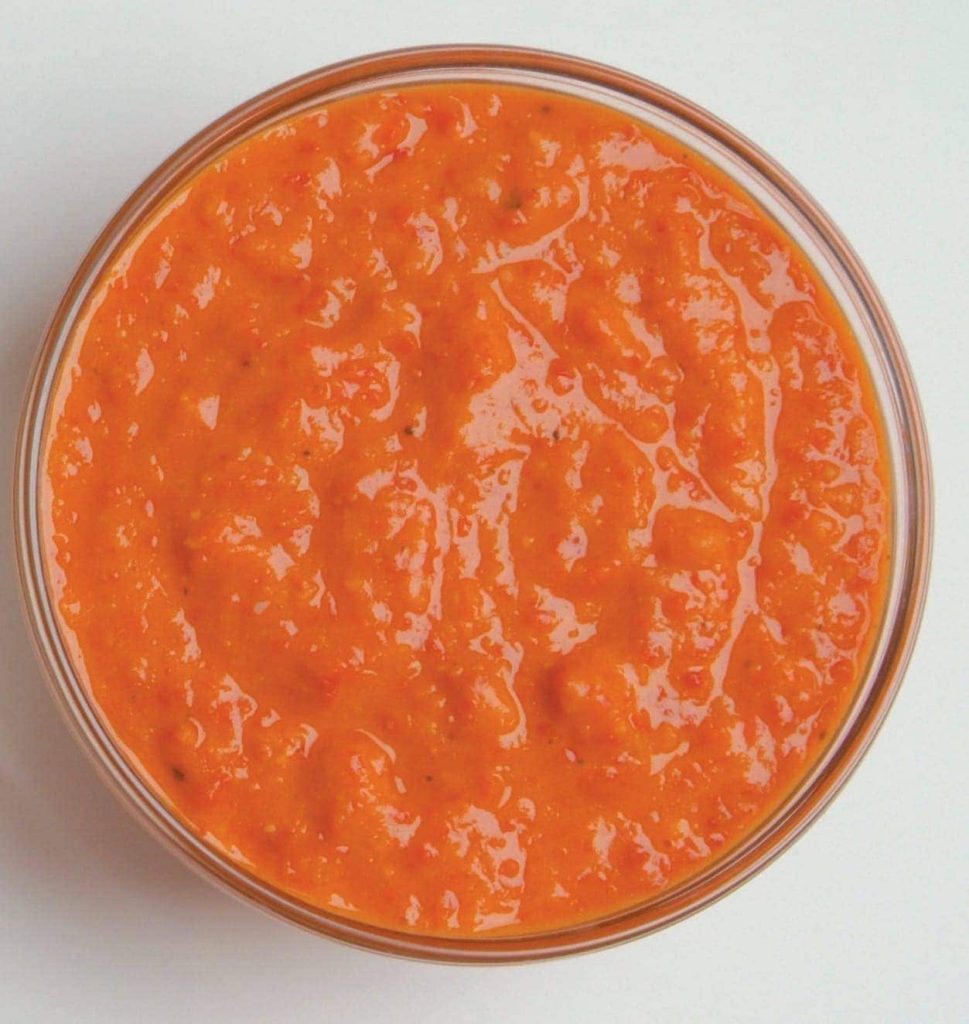 Roast capsicum and cannellini bean dip