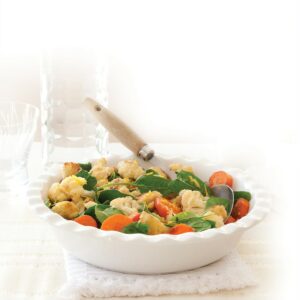 Roasted cauliflower and carrot salad