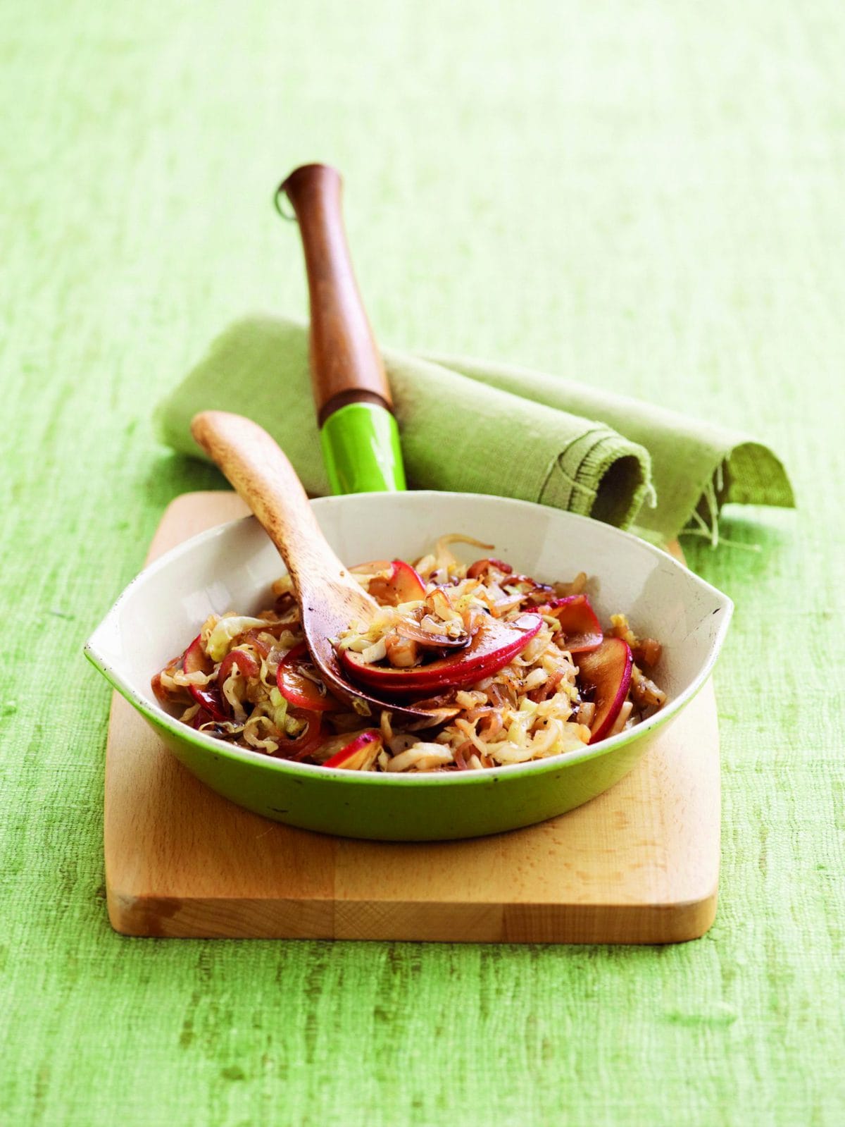 Sautéed winter cabbage