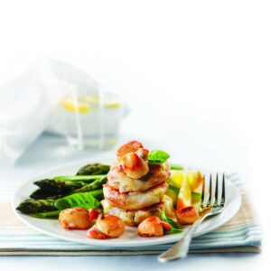 Scallop mash hash