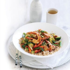 Sesame prawns