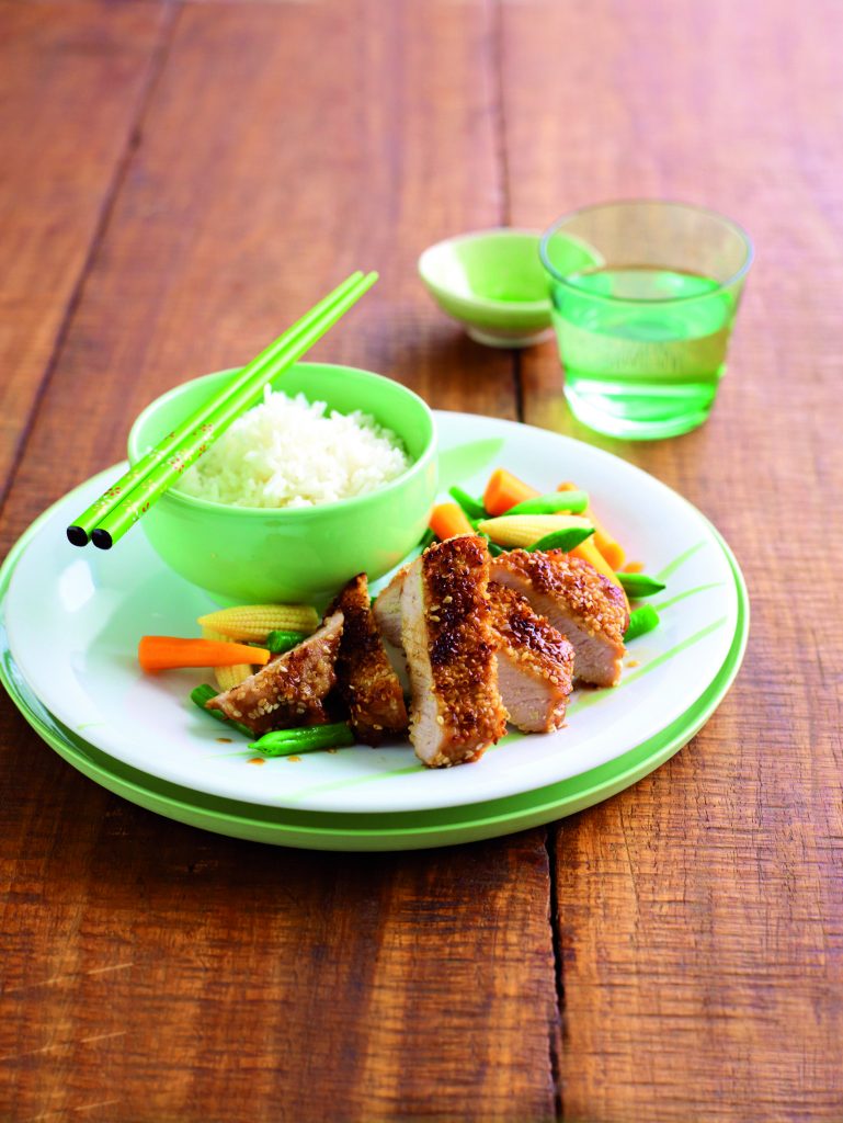 Sesame pork Sesame pork