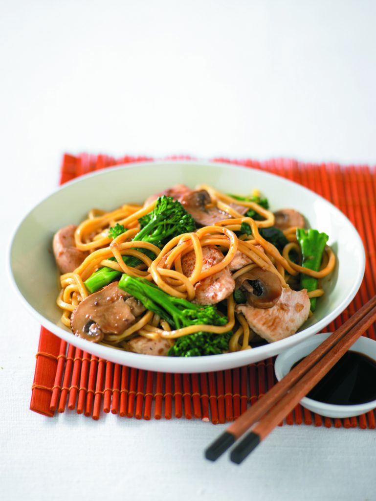 Soy chicken noodles Soy chicken noodles