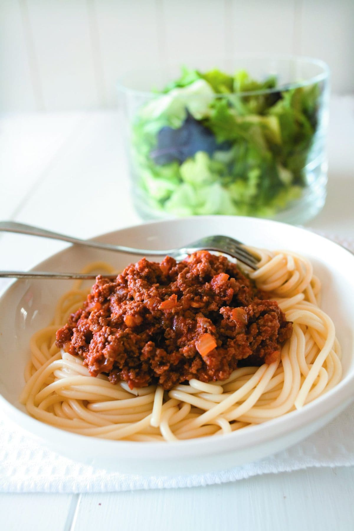 Easy spaghetti bolognese