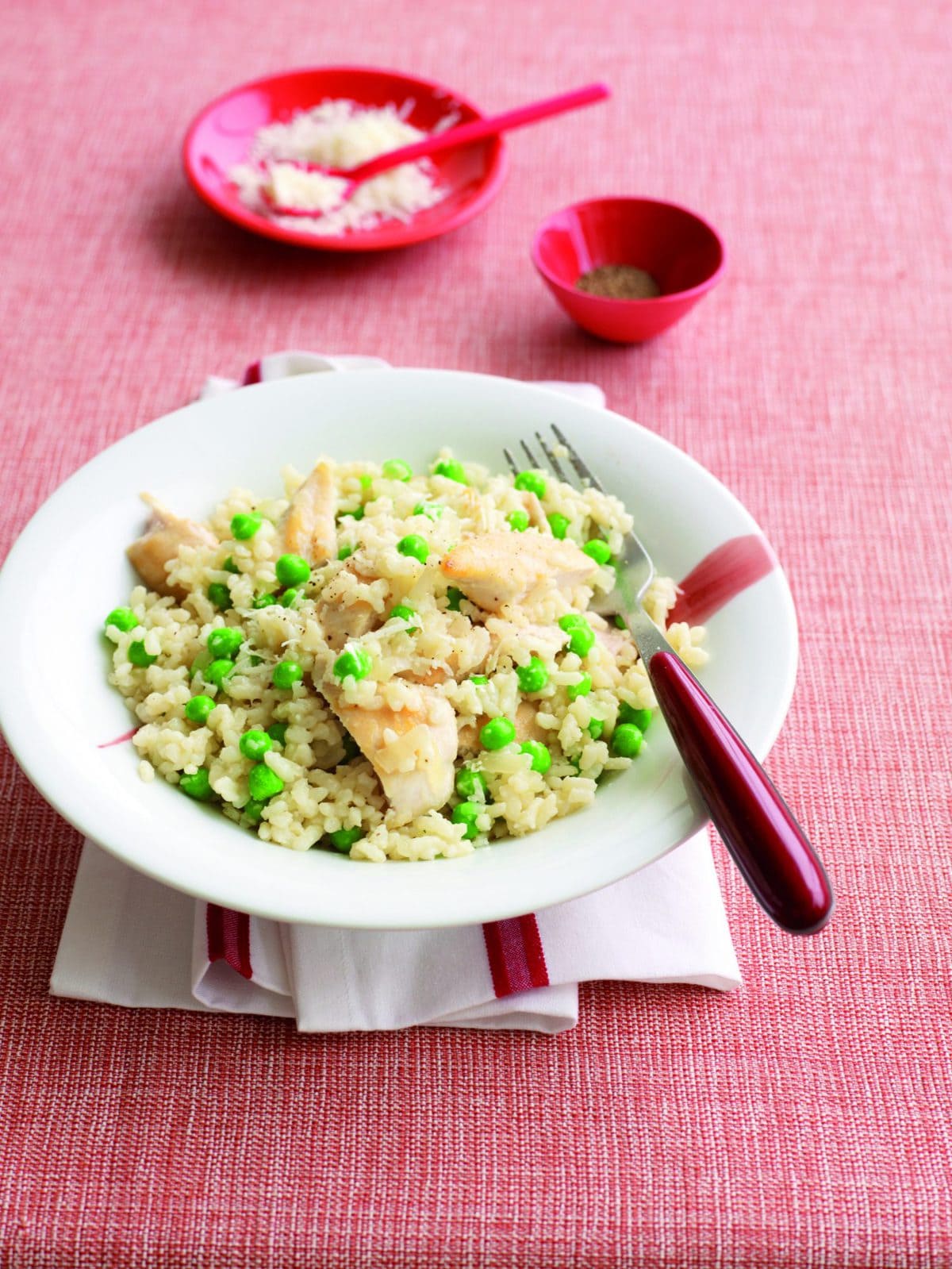 Speedy chicken risotto