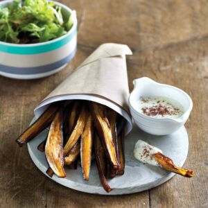 Spicy eggplant ‘chips’