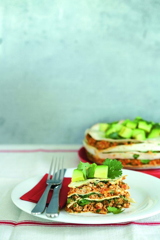 Spicy chicken and spinach cake Spicy chicken and spinach cake