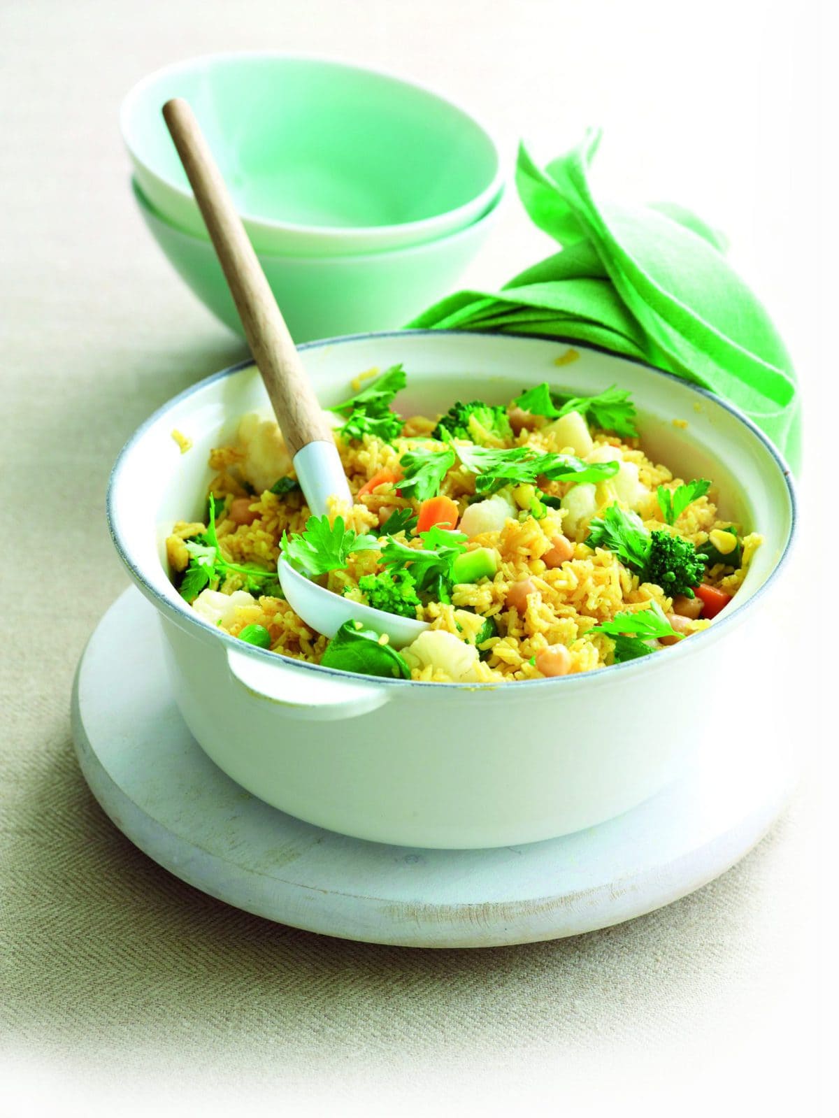 Spicy vegie pilaf