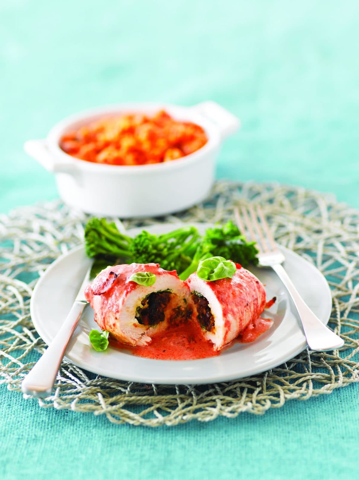 Spinach and ricotta chicken