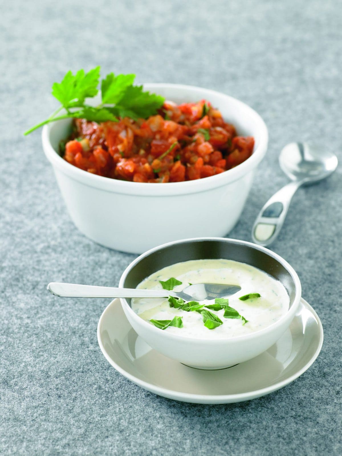 Steak with tomato sauce