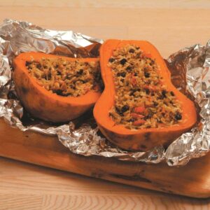 Stuffed butternut squash