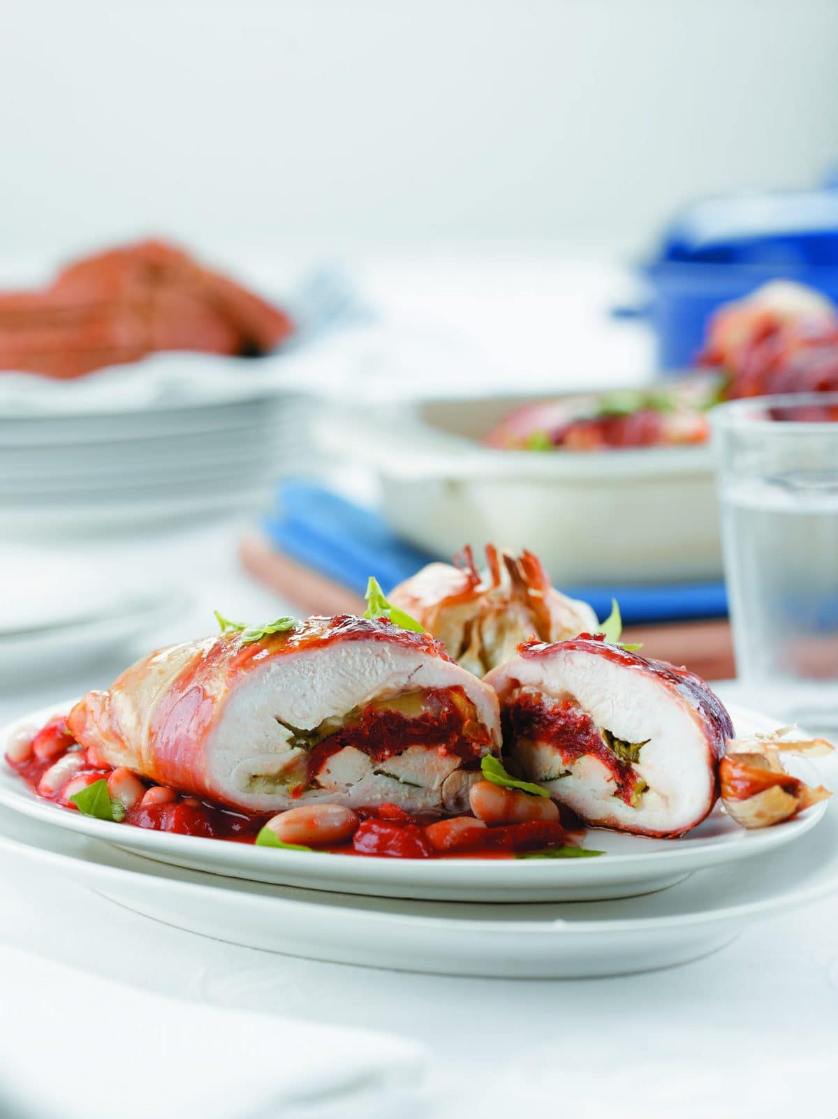 Stuffed Roma chicken