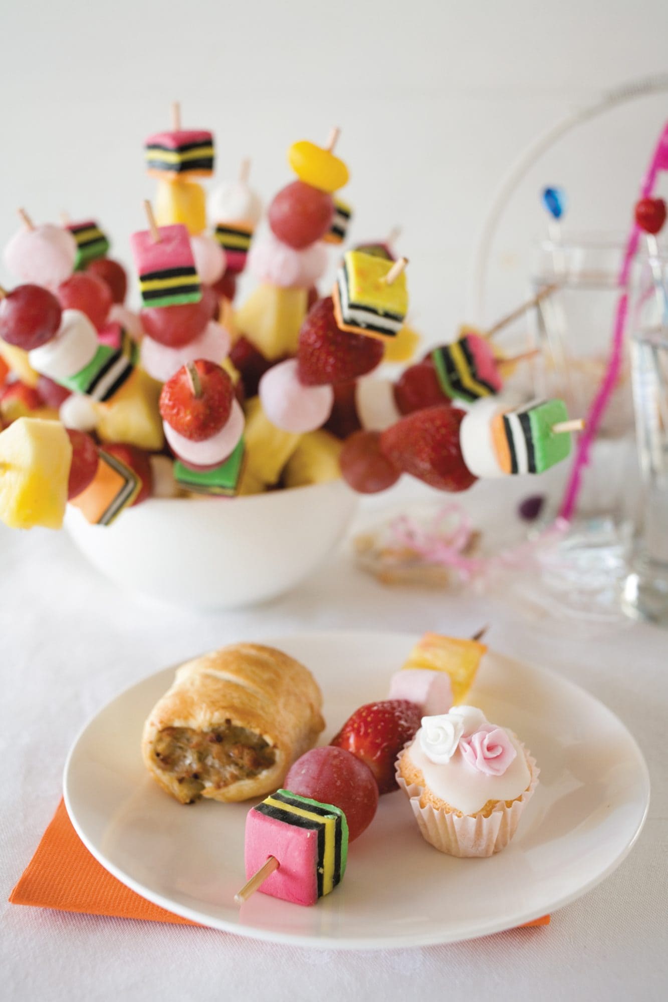 Sweetie treatie fruit skewers