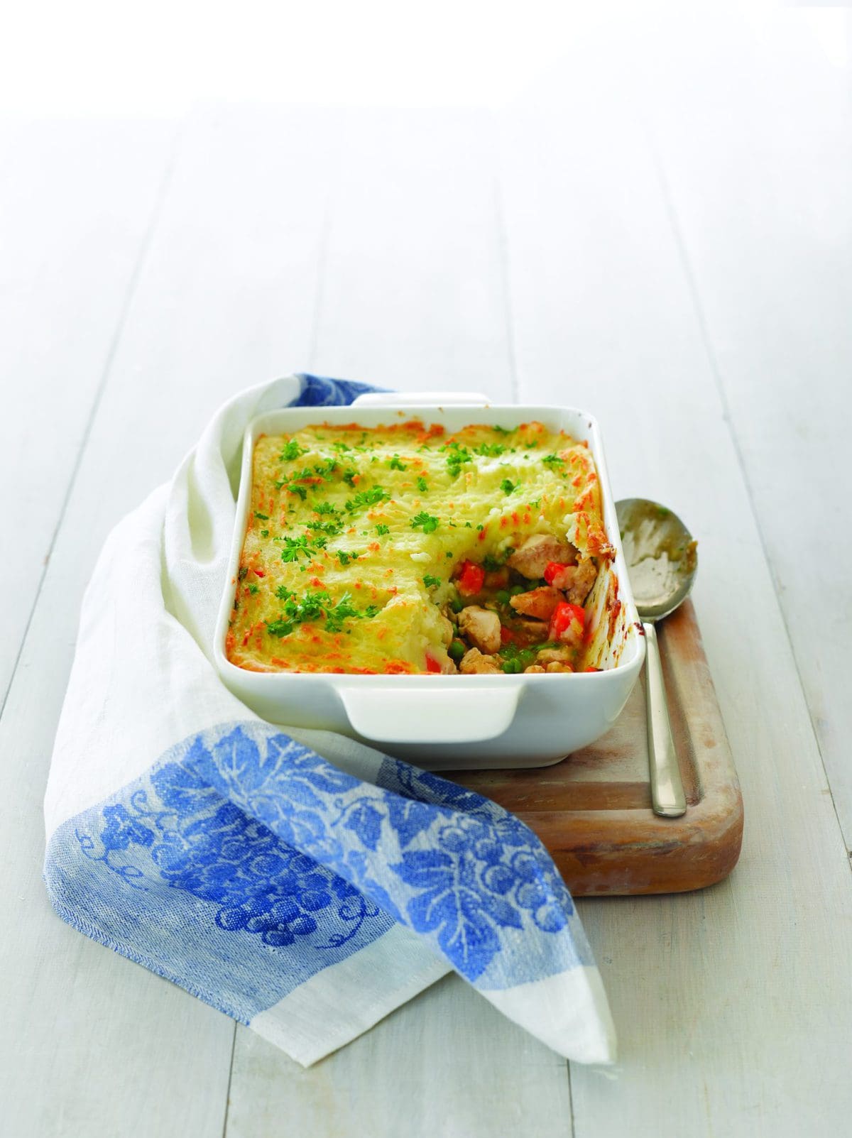 Tasty chicken pie