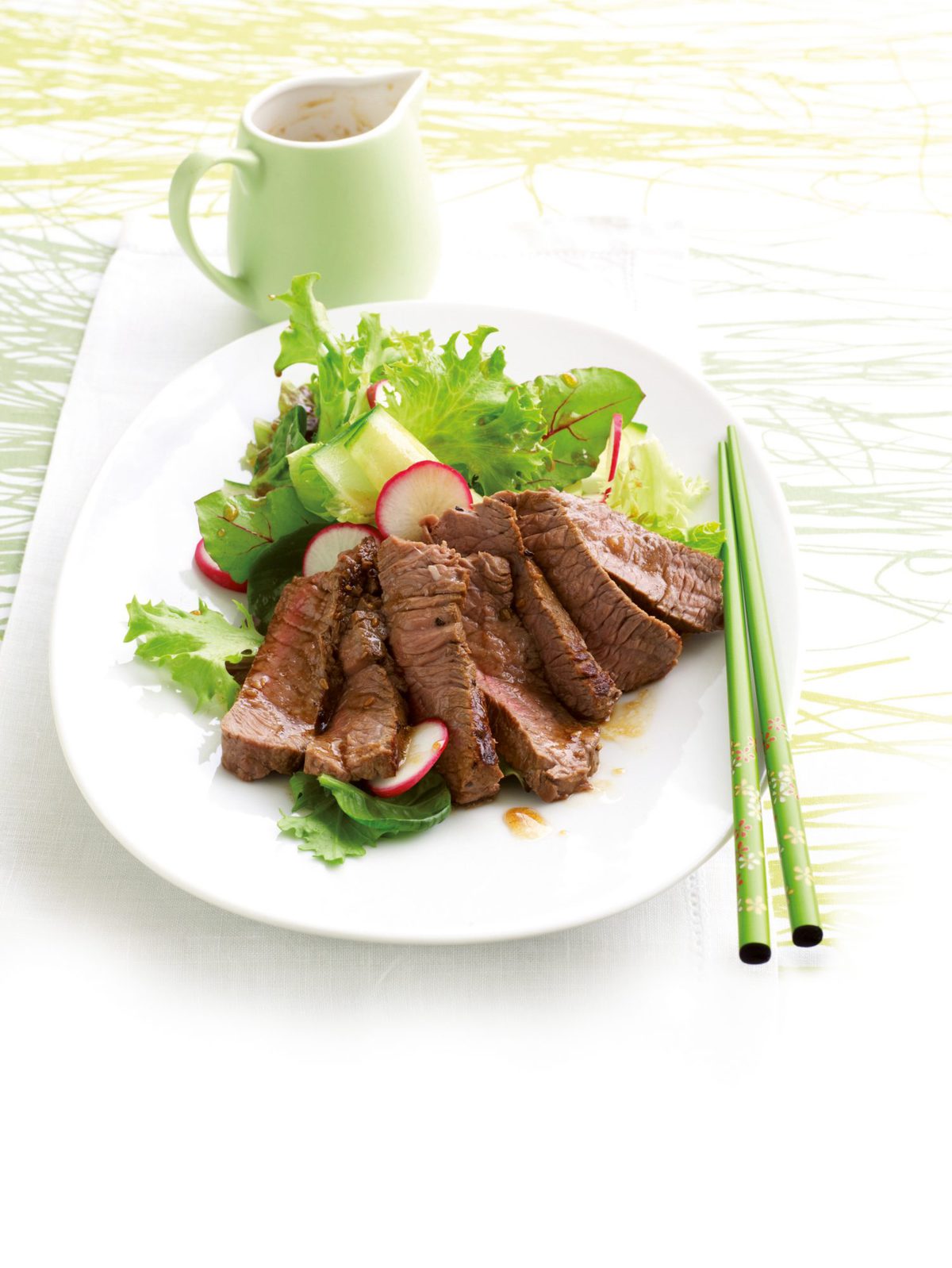 Teriyaki beef salad