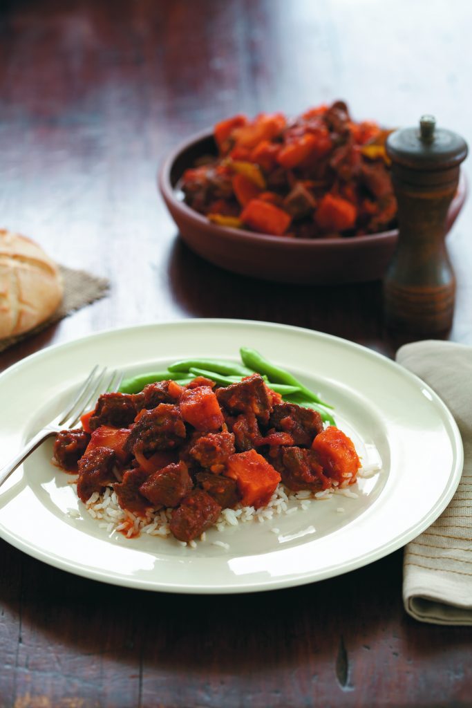 Thai beef and kumara curry Thai beef and kumara curry