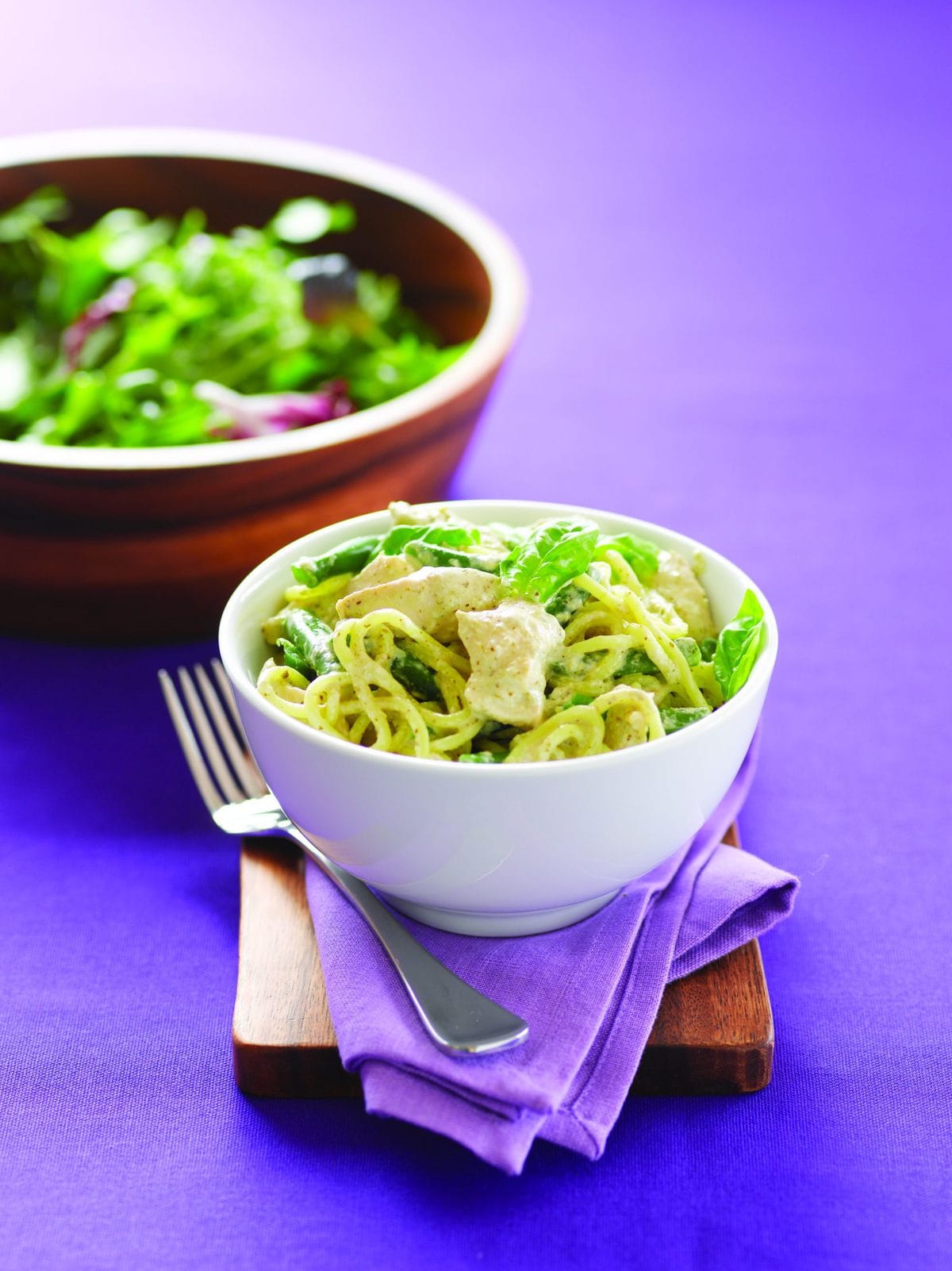 Thai chicken noodle curry
