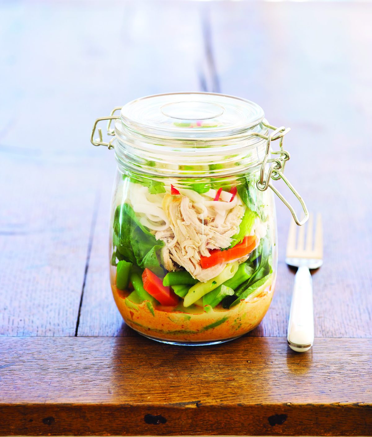 Thai coconut noodles