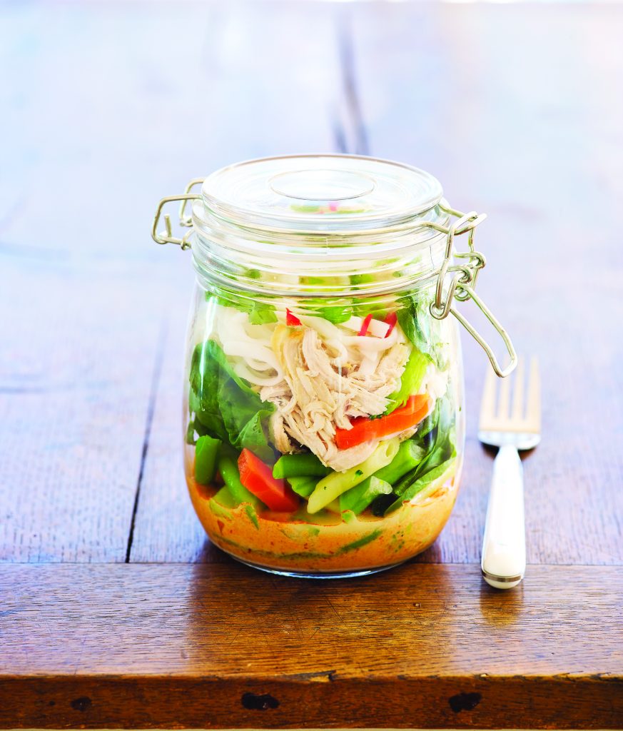 Thai coconut noodles