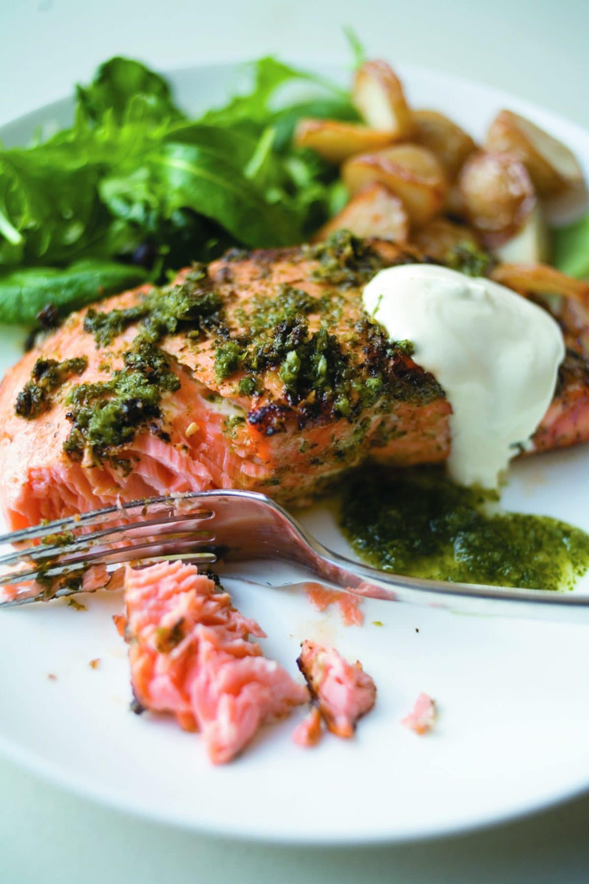 Thai grilled salmon