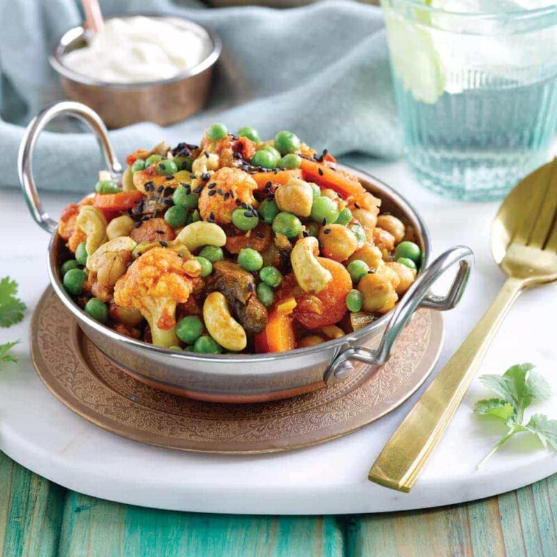 Vegie cashew curry
