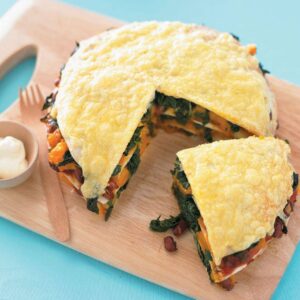 Vegetable stack ‘pie’