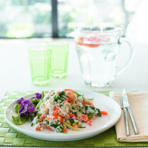 Vegetable pilaf