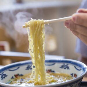 Packet vs homemade: Noodle soup