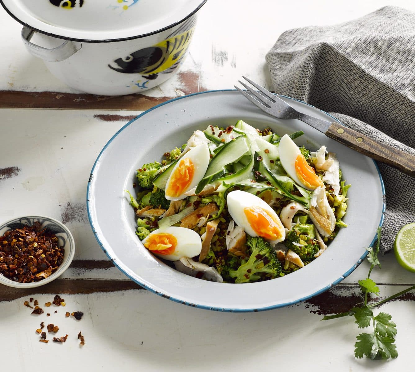 Vege and quinoa kedgeree