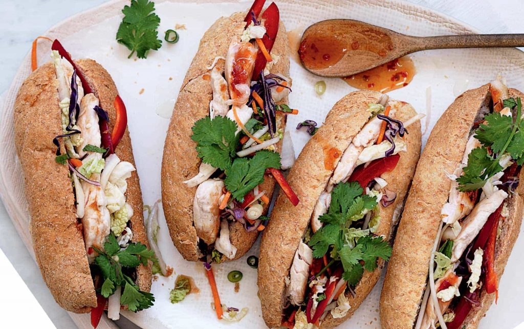 Chicken banh mi