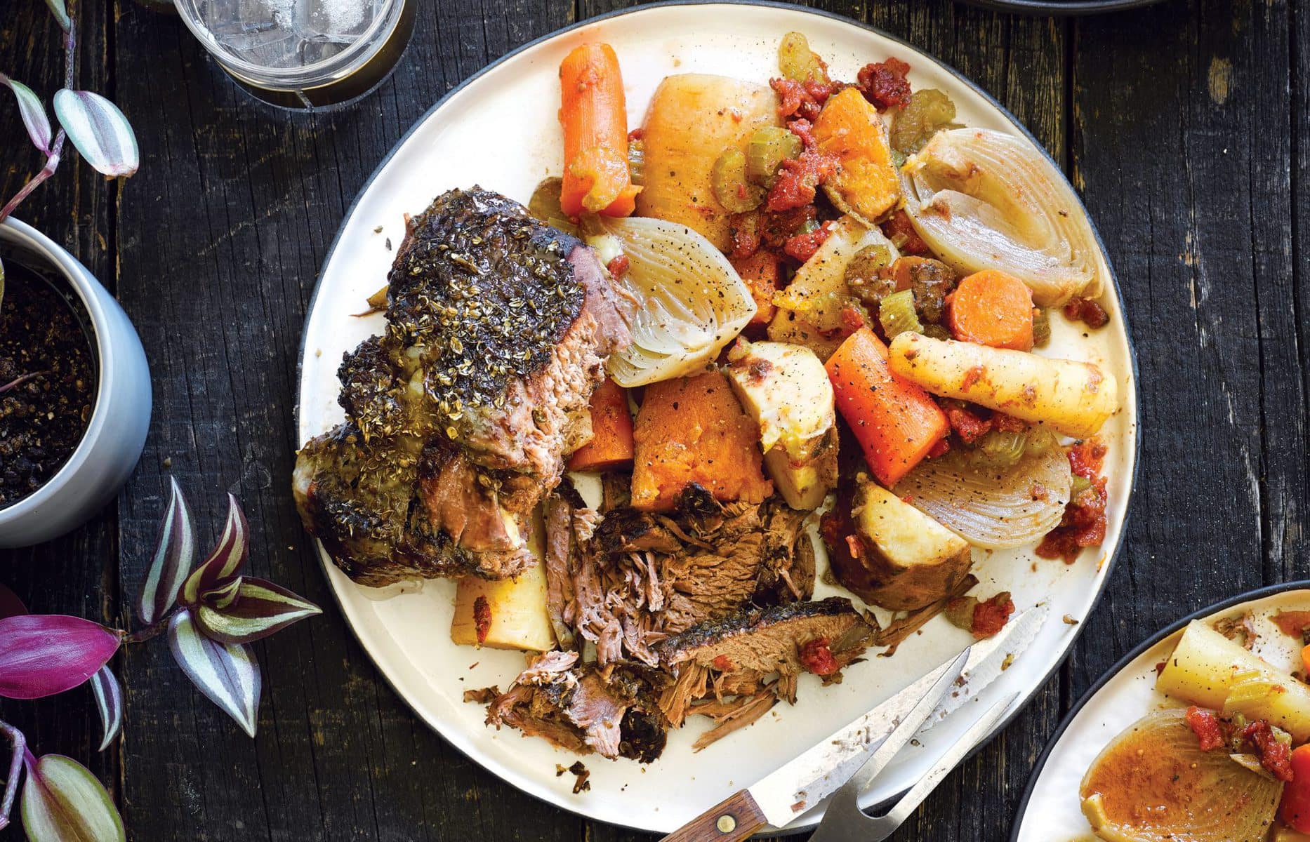 Roast beef dinner