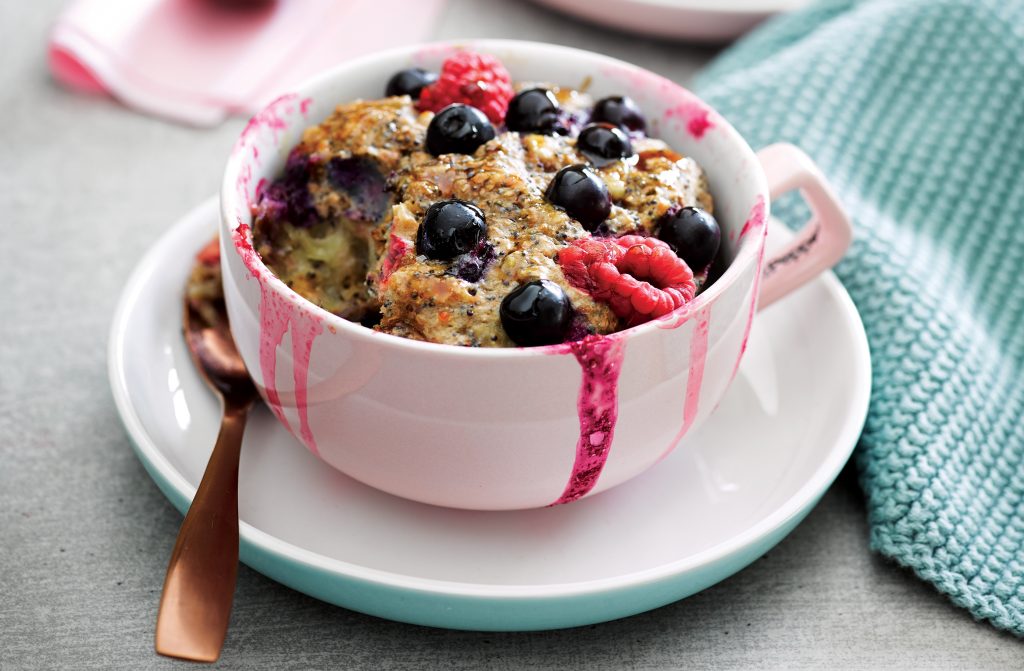 Breakfast muffin in a mug Breakfast muffin in a mug