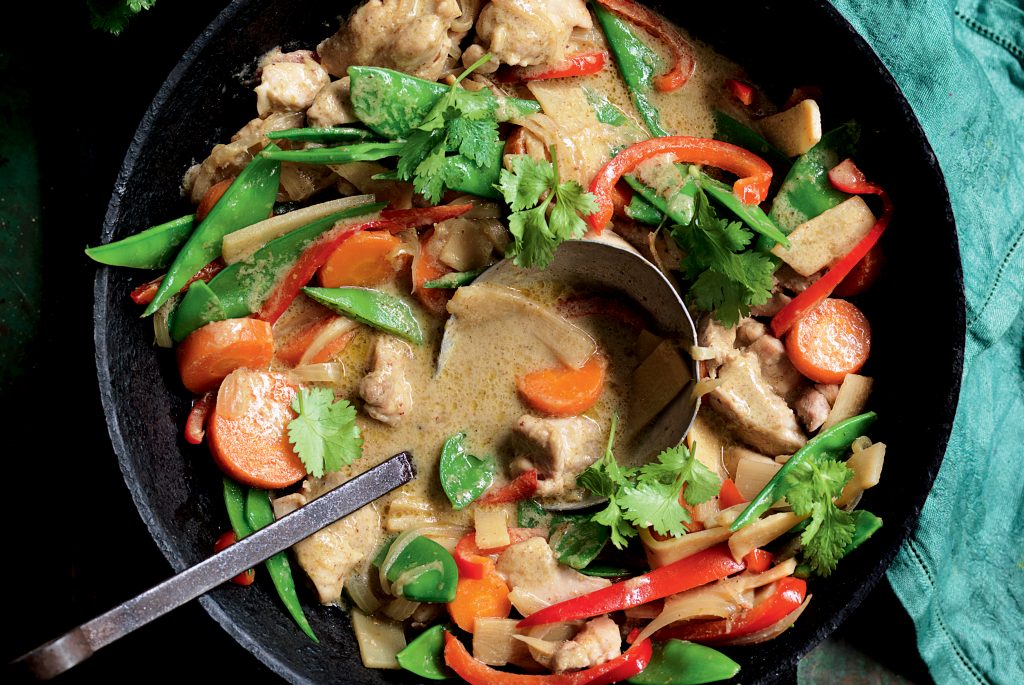 Green curry chicken Green curry chicken