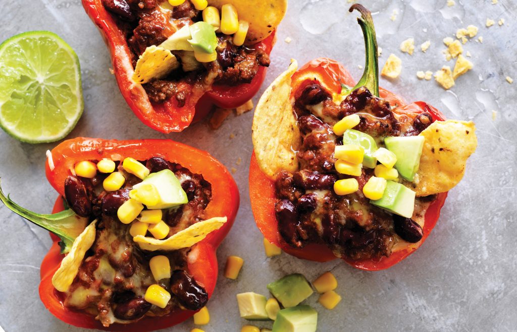 Mexican nacho capsicums Mexican nacho capsicums