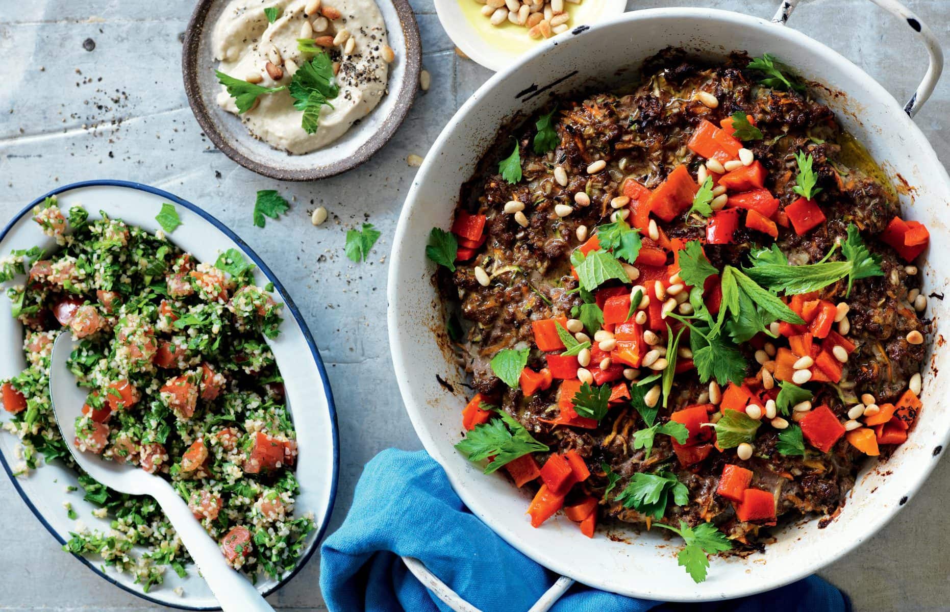 Middle Eastern meatloaf