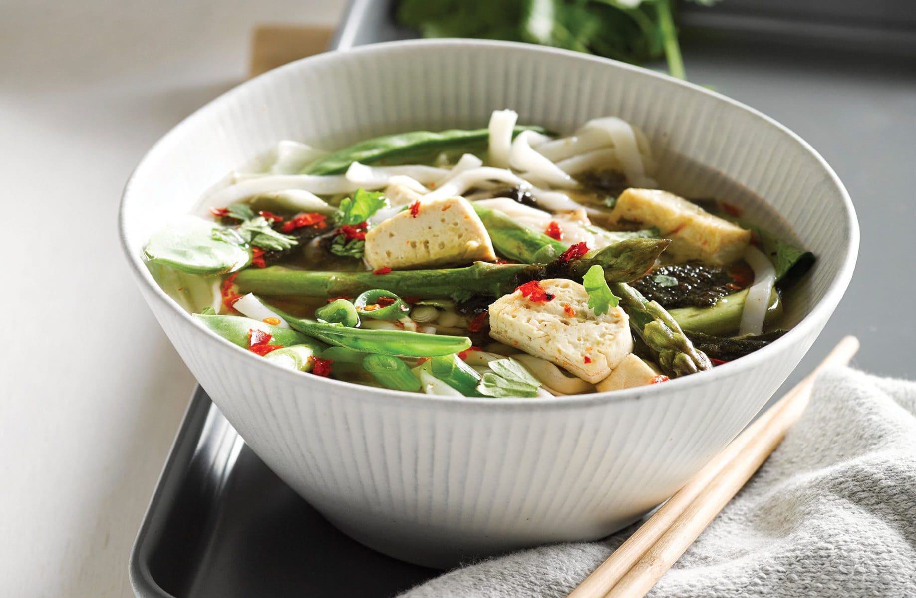 Tofu miso soup