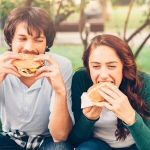 Bought vs homemade: Beef burger