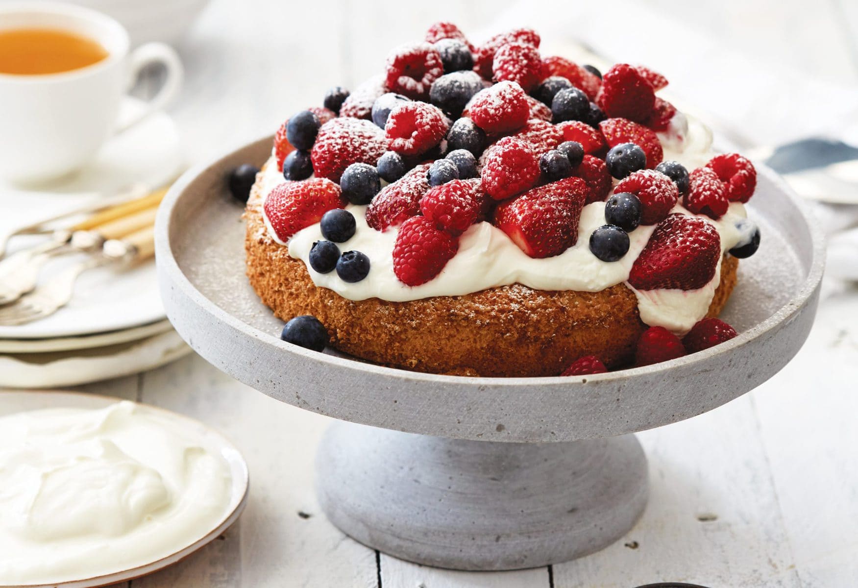 Light-as-air sponge cake