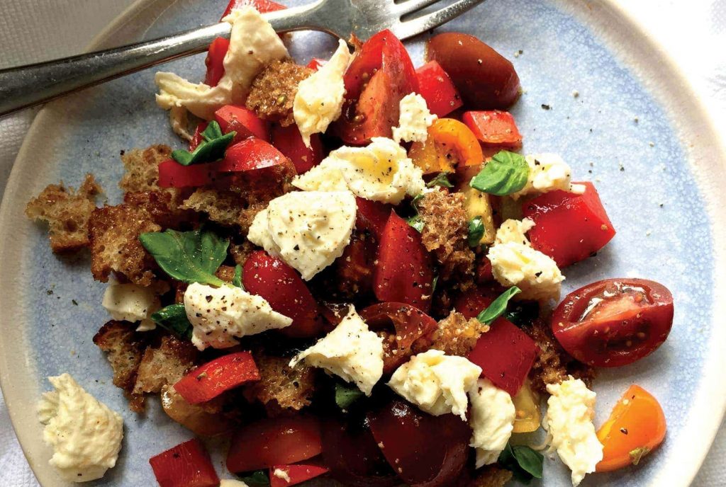 Summer bread salad